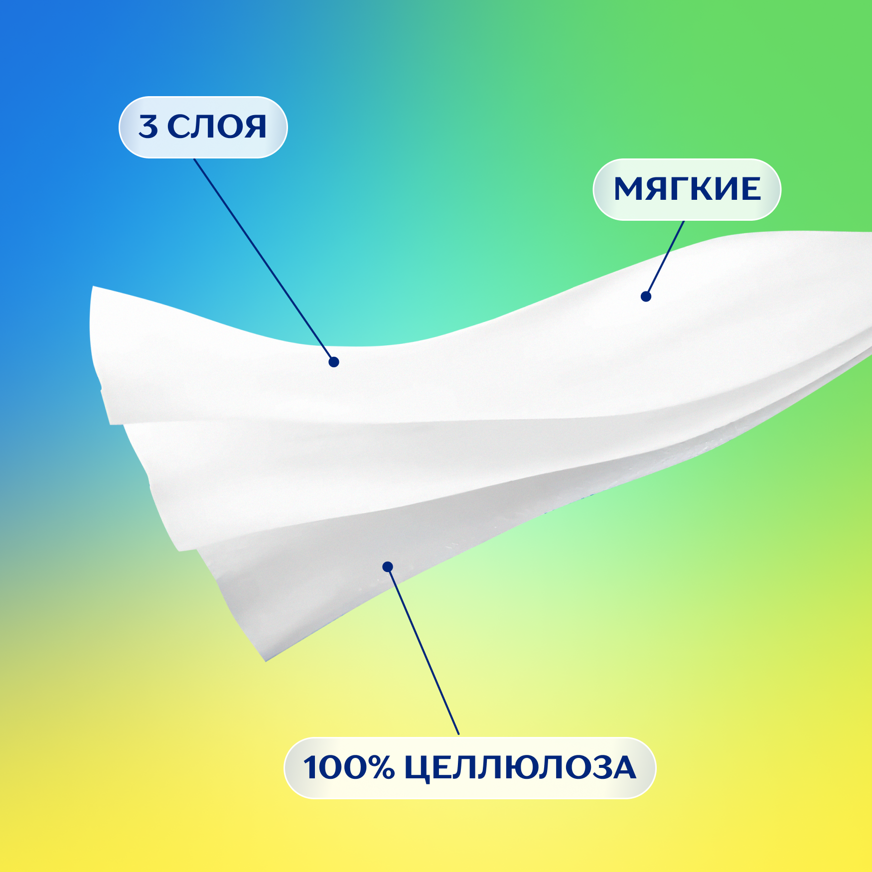 Платочки бумажные носовые Zemma Детские, 3 слоя, 10 шт.Х 10 - фото №3