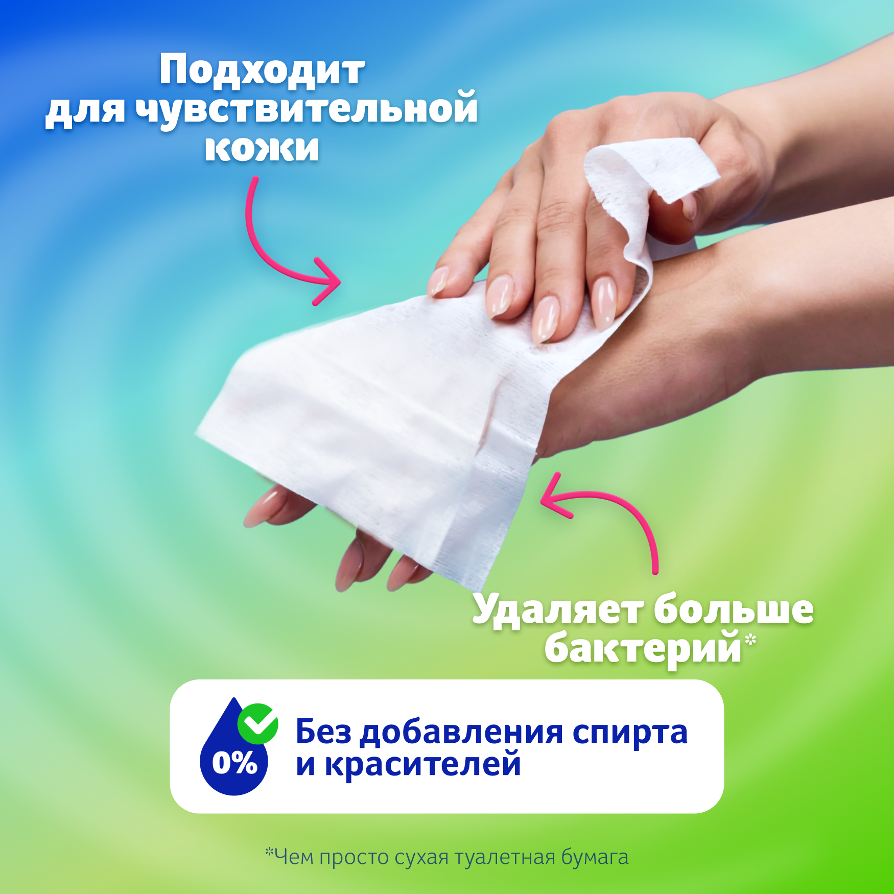 Влажная туалетная бумага Zemma Нежная Ромашка - фото №4