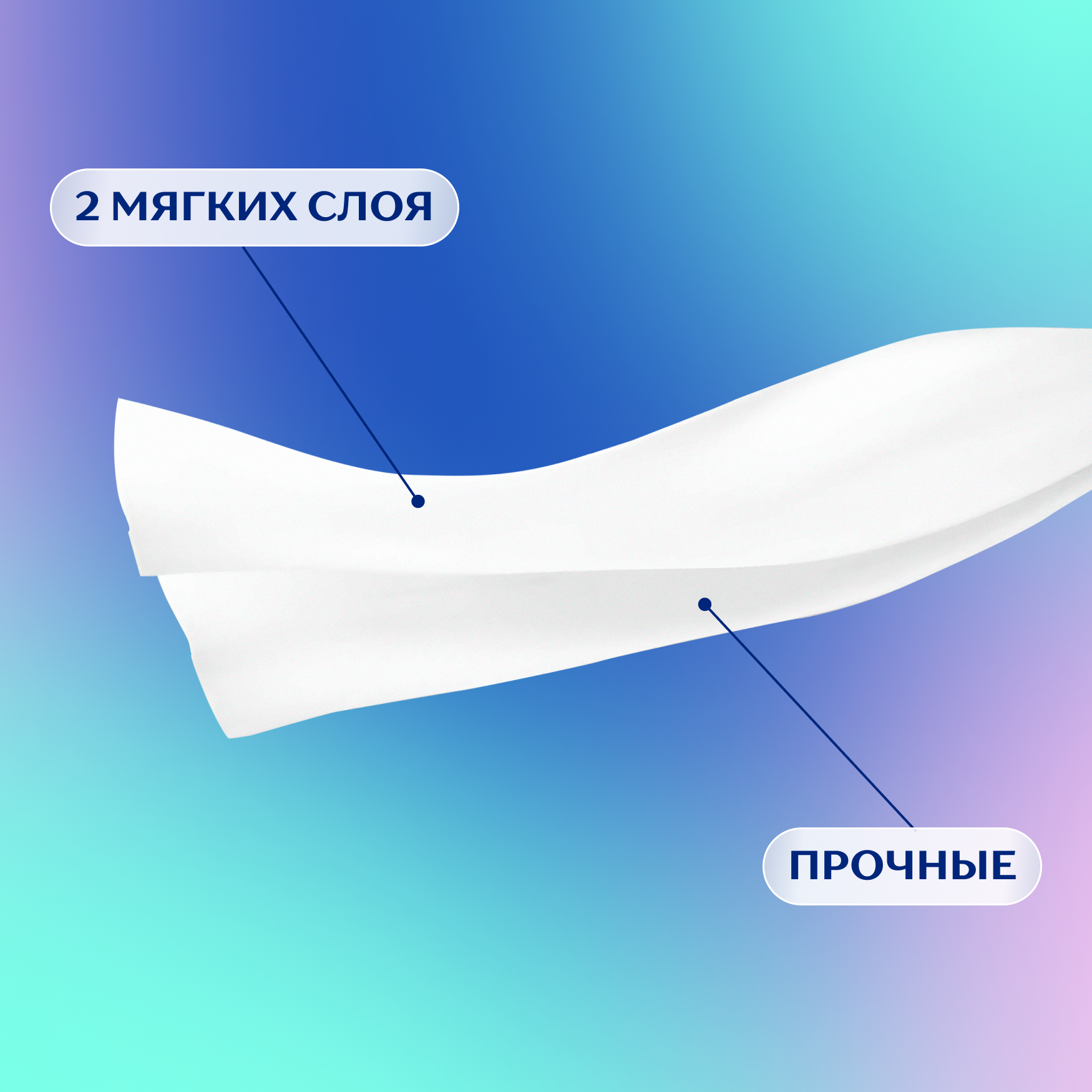 Салфетки бумажные Zemma Everyday, 2 слоя, 100 шт - фото №3